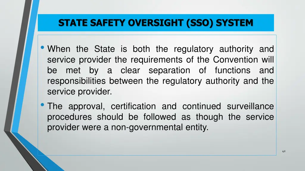 state safety oversight sso system 1