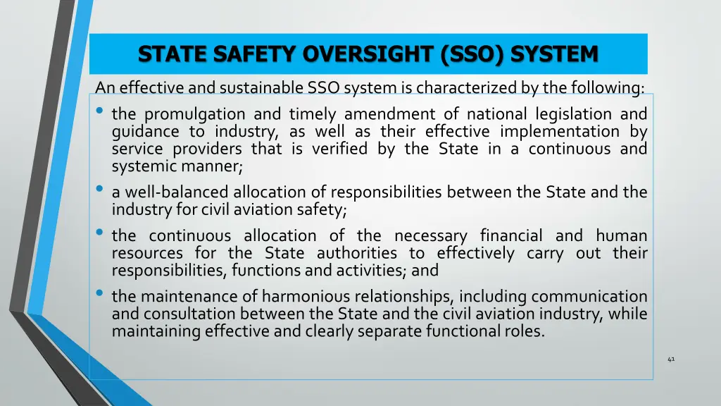 state safety oversight sso system