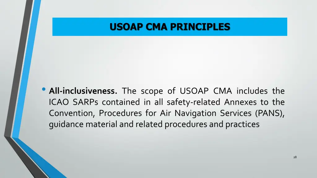 usoap cma principles 4