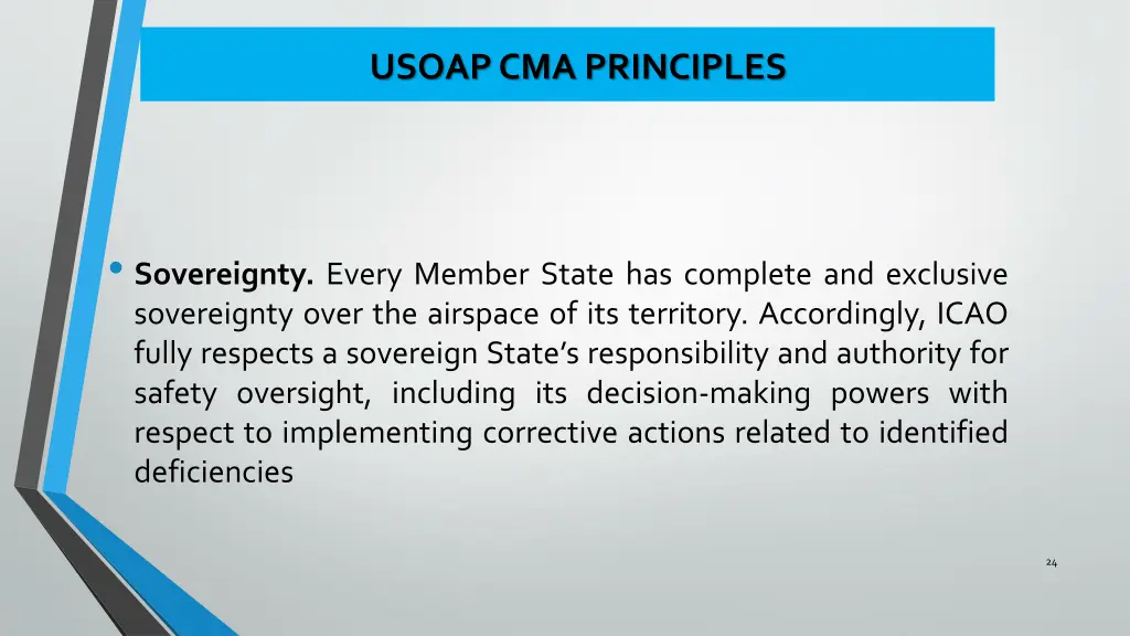usoap cma principles