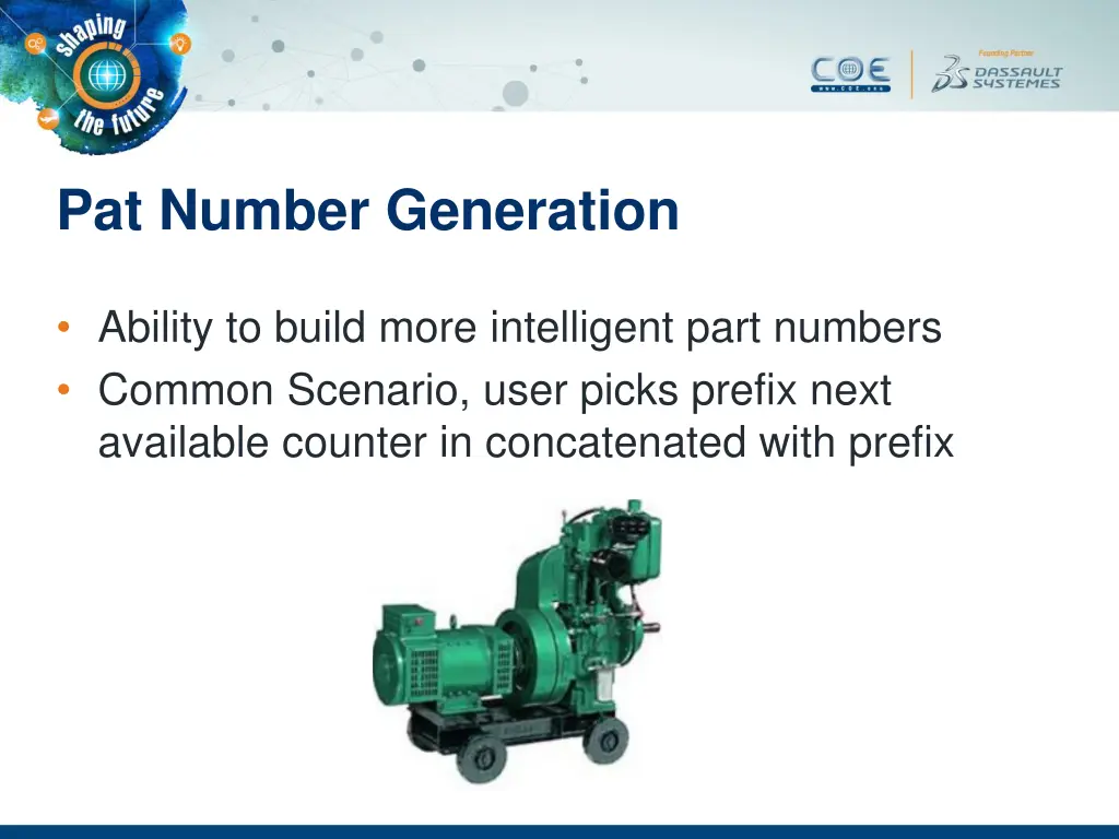 pat number generation