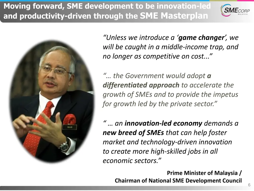 moving forward sme development to be innovation