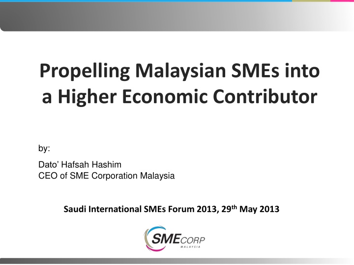 propelling malaysian smes into a higher economic
