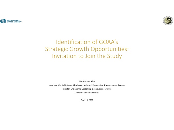 identification of goaa s strategic growth