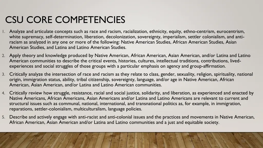 csu core competencies 1 analyze and articulate