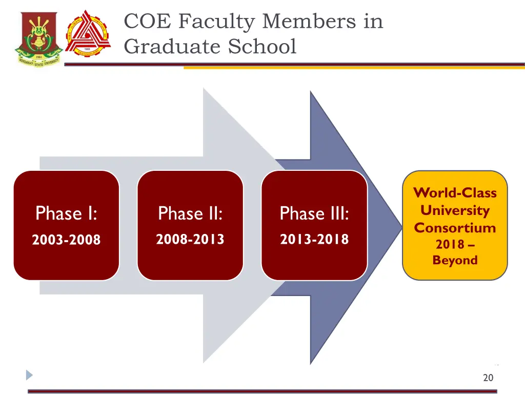 coe faculty members in graduate school