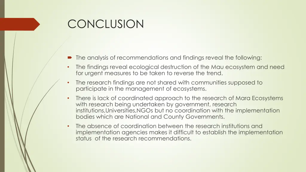 conclusion 1