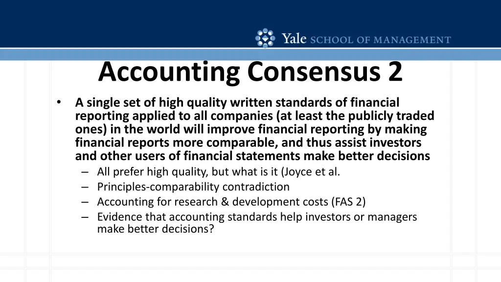 accounting consensus 2
