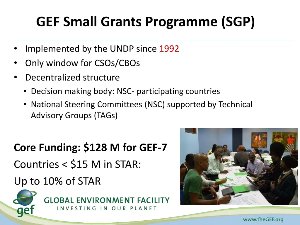 gef small grants programme sgp