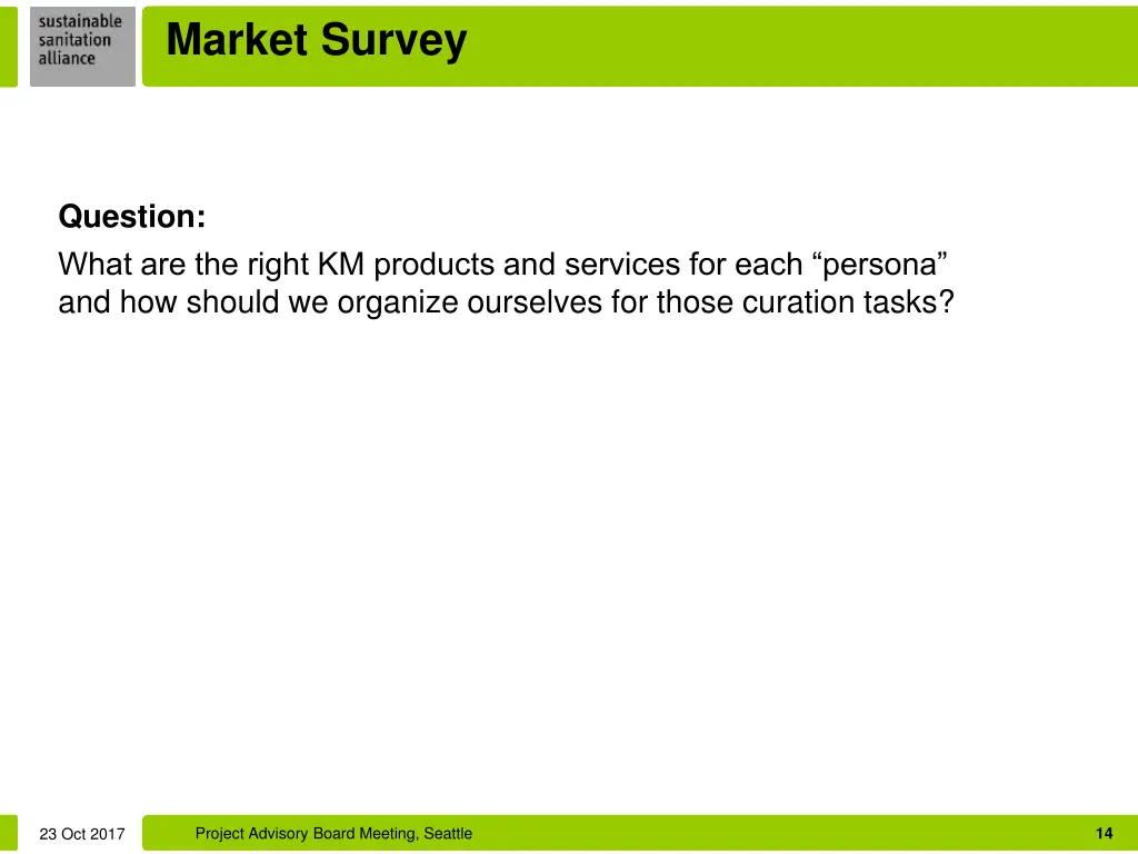 market survey