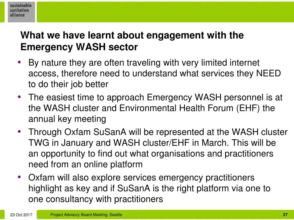 what we have learnt about engagement with