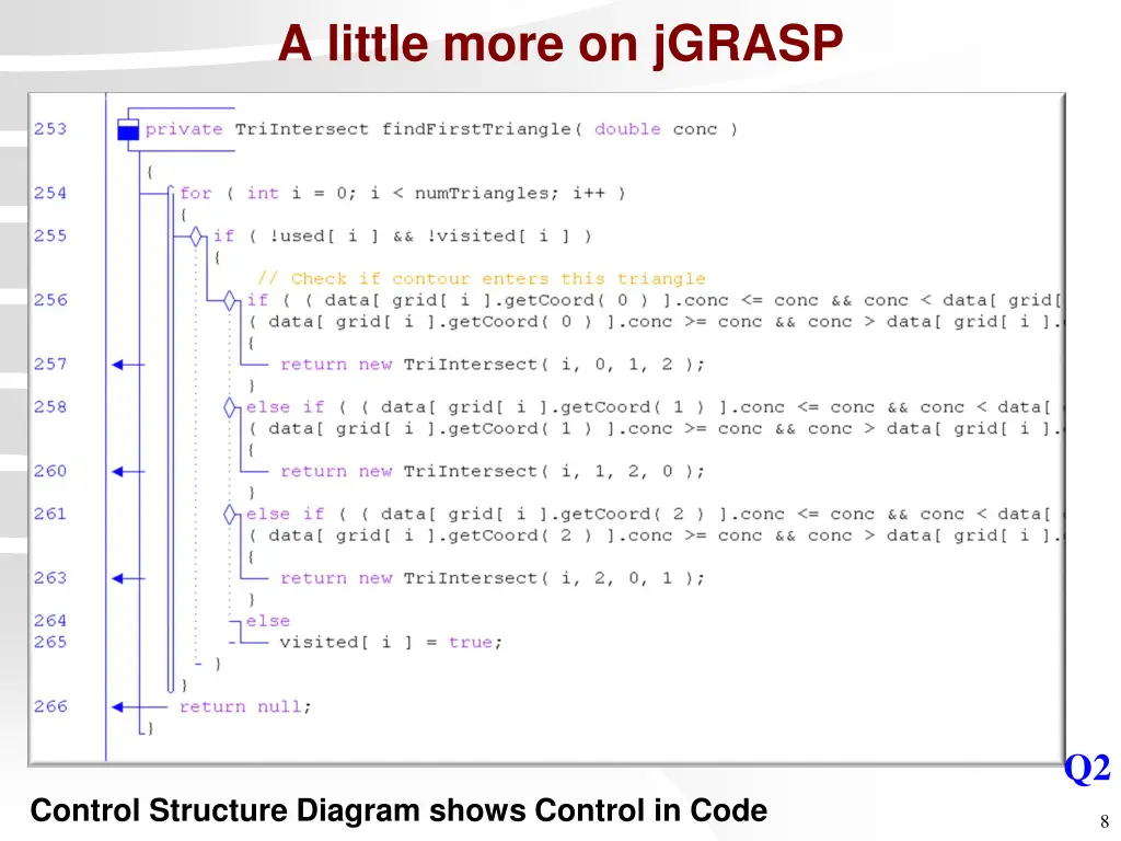 a little more on jgrasp