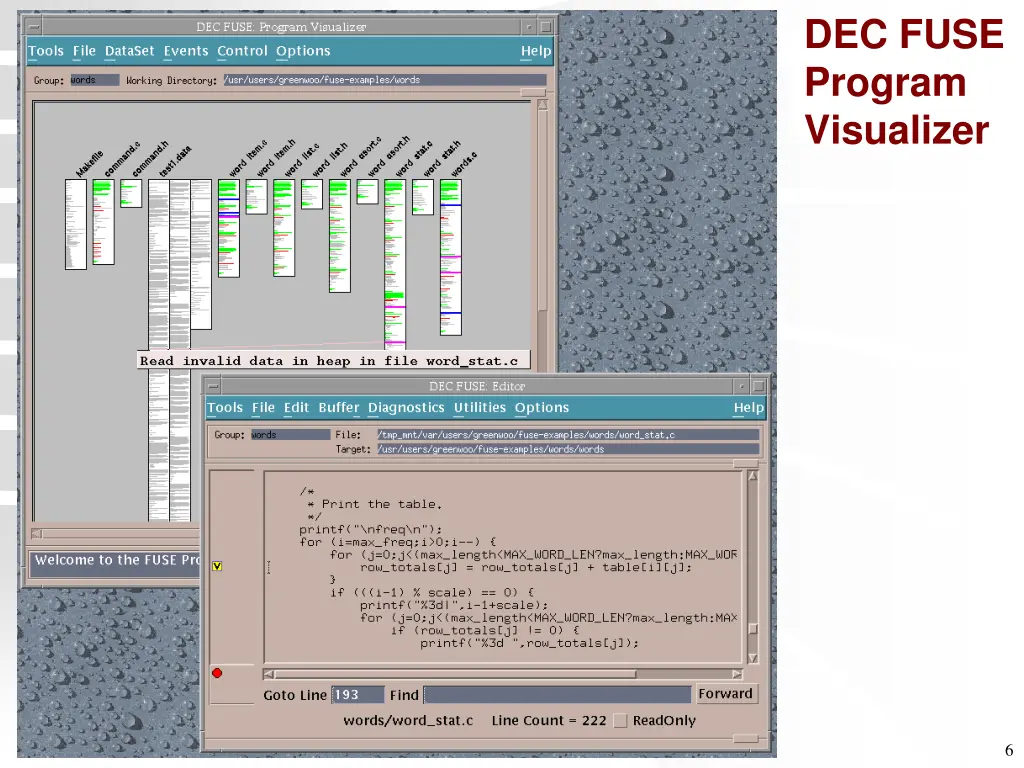 dec fuse program visualizer