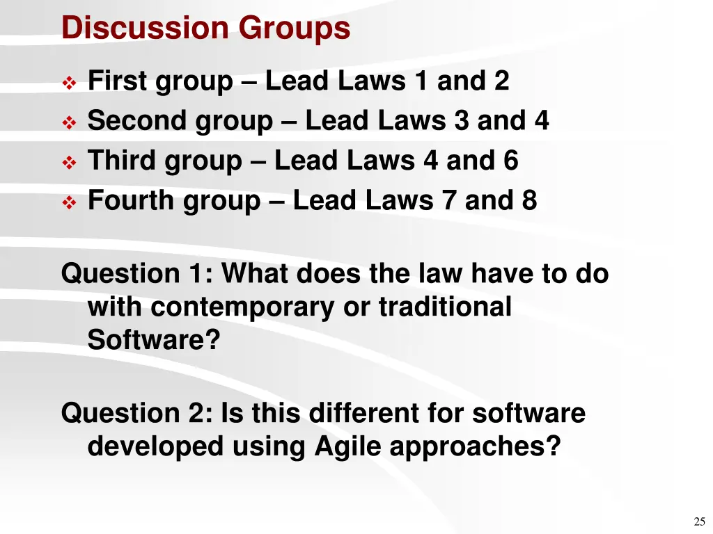 discussion groups