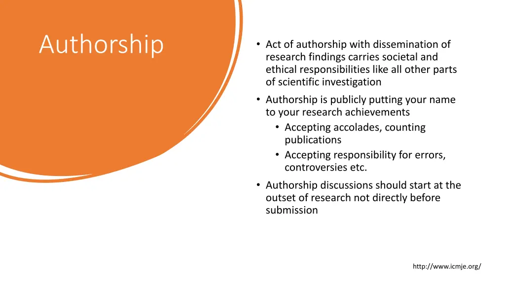 authorship