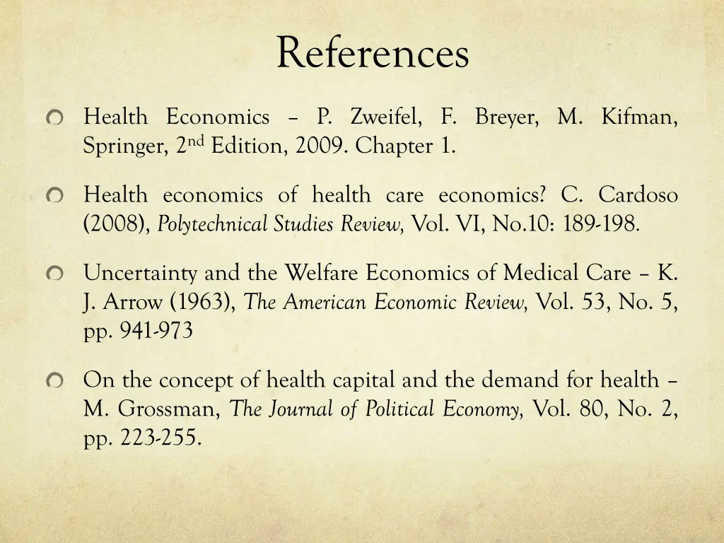 references