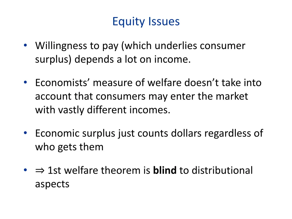 equity issues