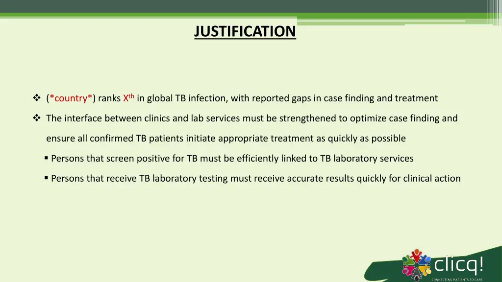 justification 1