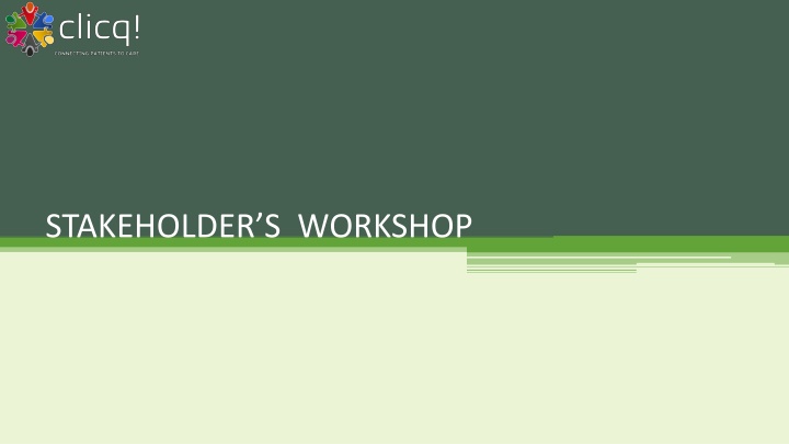 stakeholder s workshop