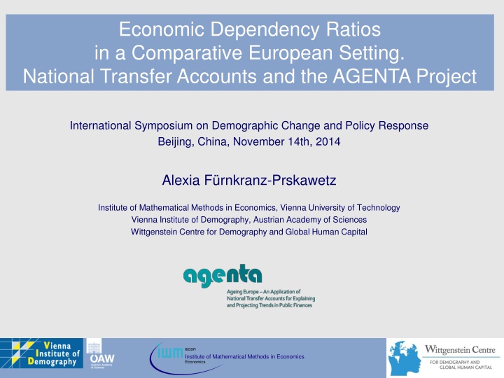 economic dependency ratios in a comparative