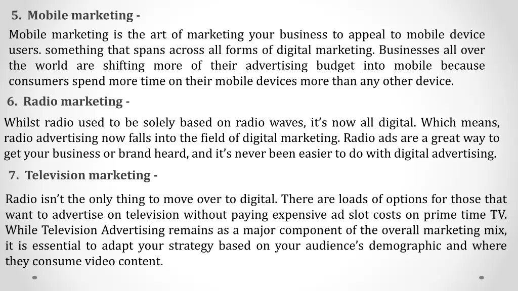 5 mobile marketing mobile marketing
