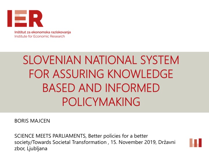 slovenian national system slovenian national