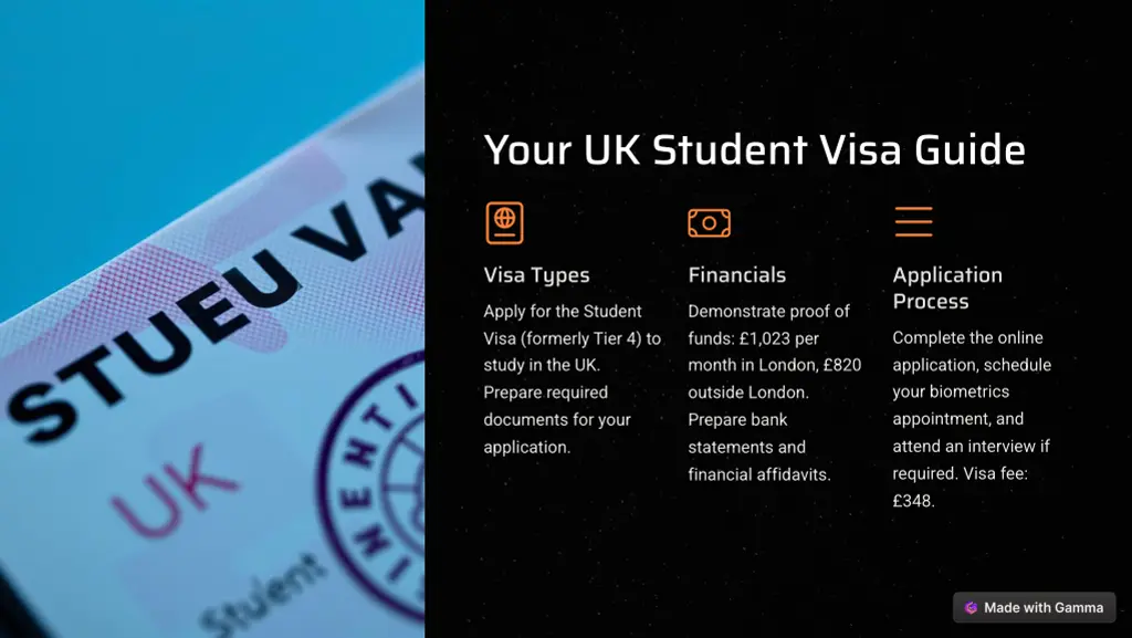 your uk student visa guide