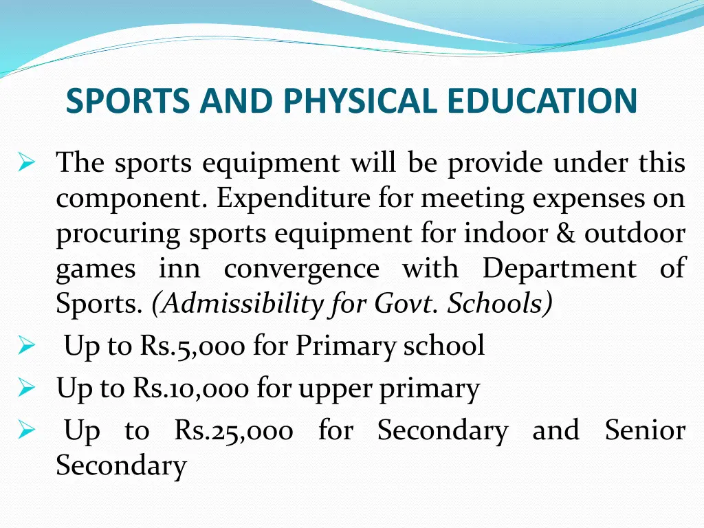sports and physical education