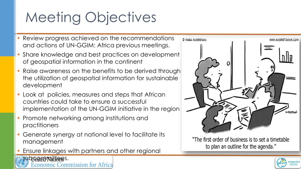 meeting objectives