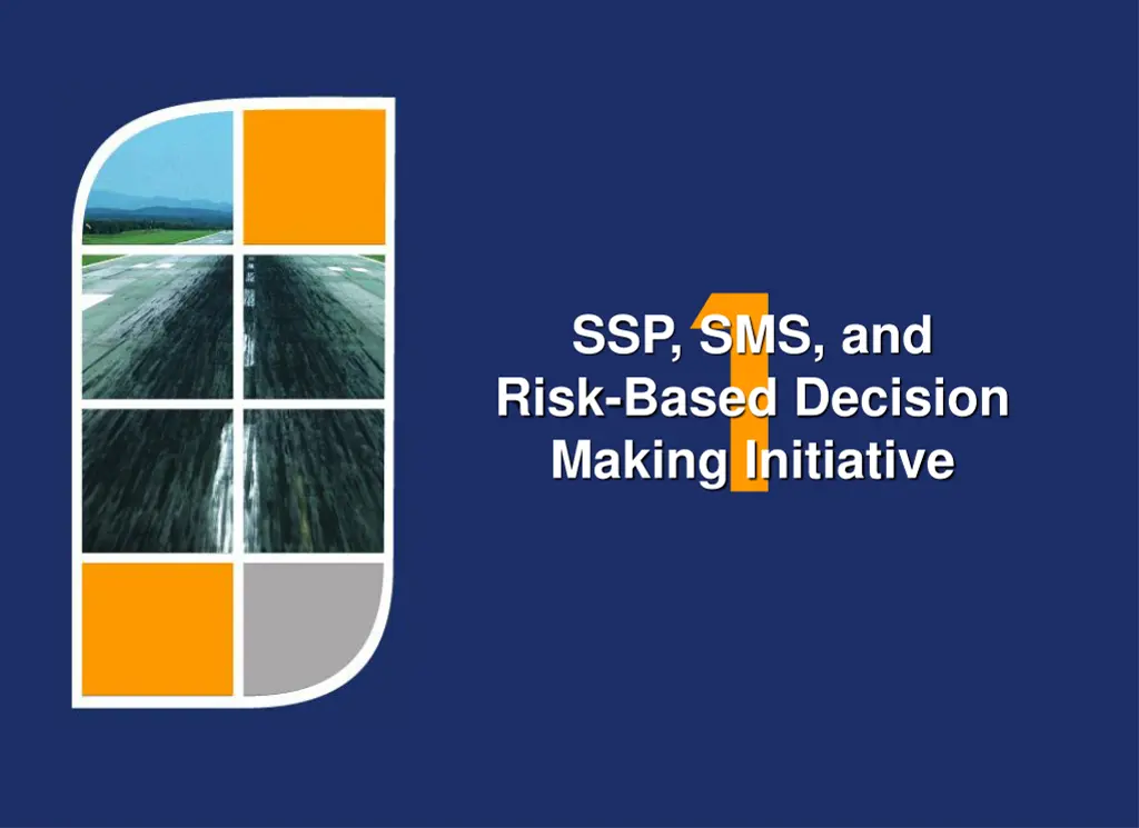ssp sms and risk based decision making initiative