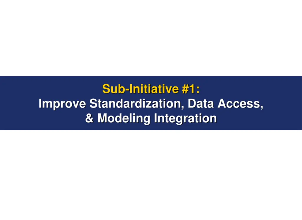 sub initiative 1