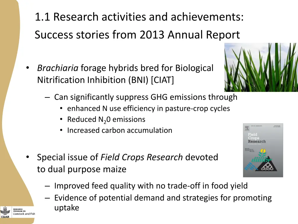 1 1 research activities and achievements success