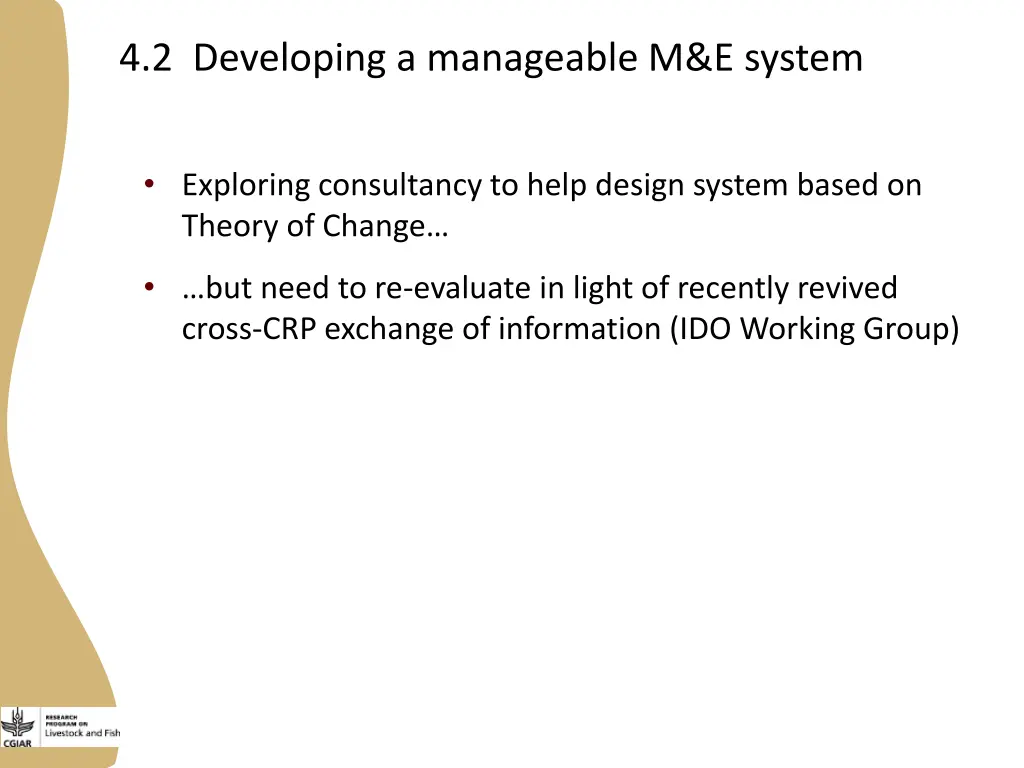 4 2 developing a manageable m e system