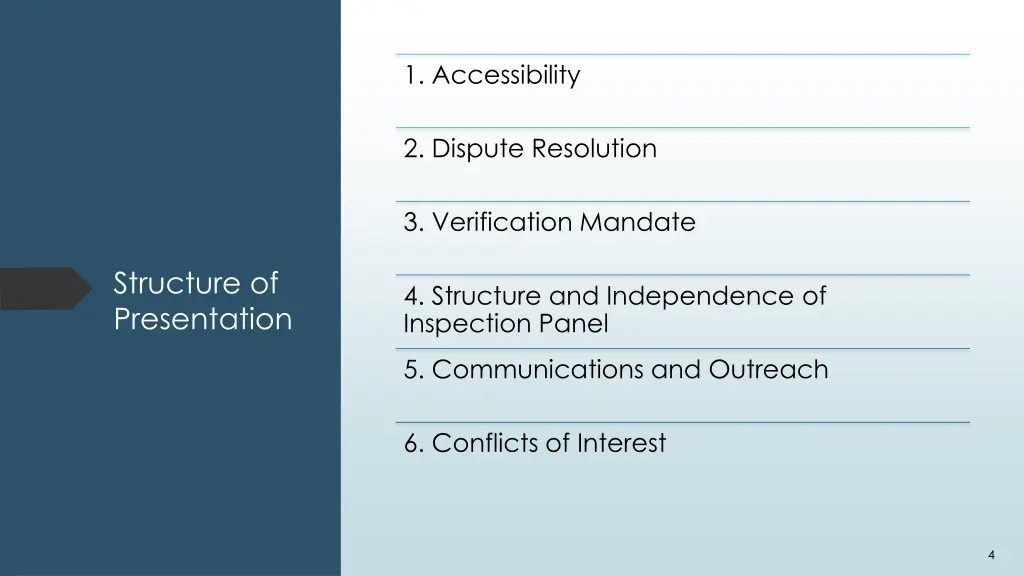 1 accessibility