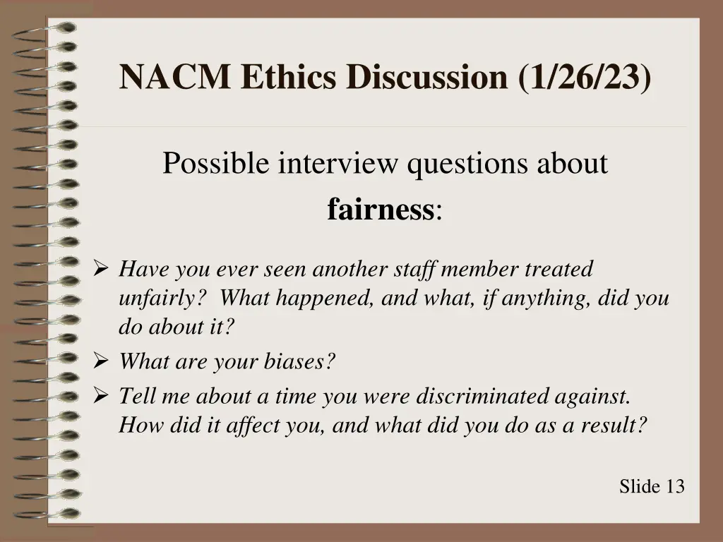 nacm ethics discussion 1 26 23 11