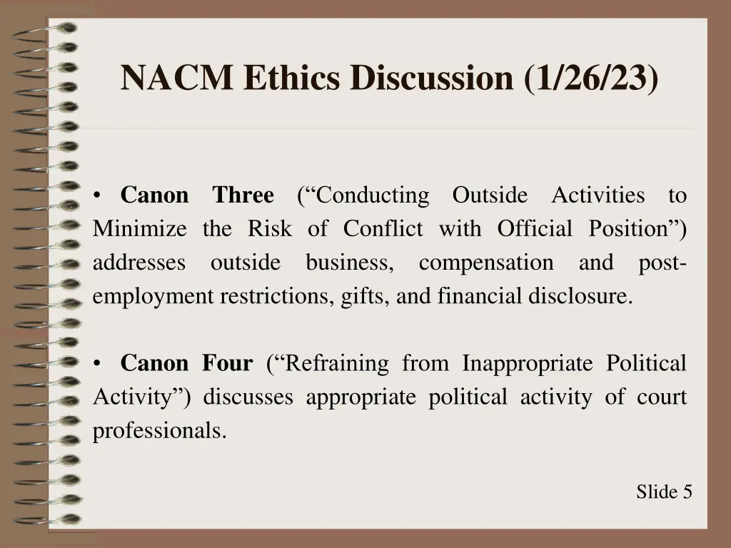 nacm ethics discussion 1 26 23 3