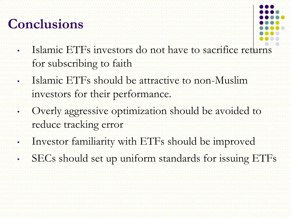 conclusions