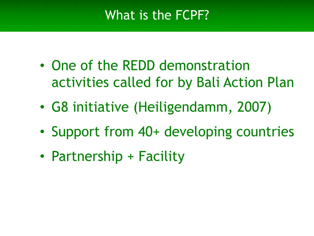 what is the fcpf