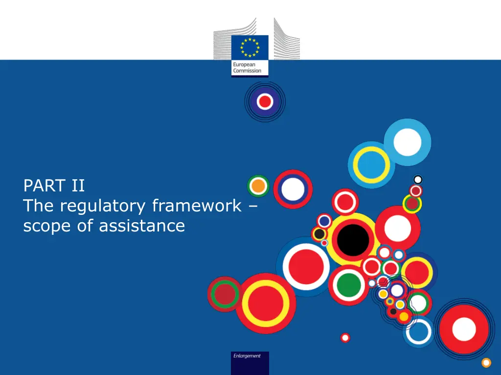 part ii the regulatory framework scope