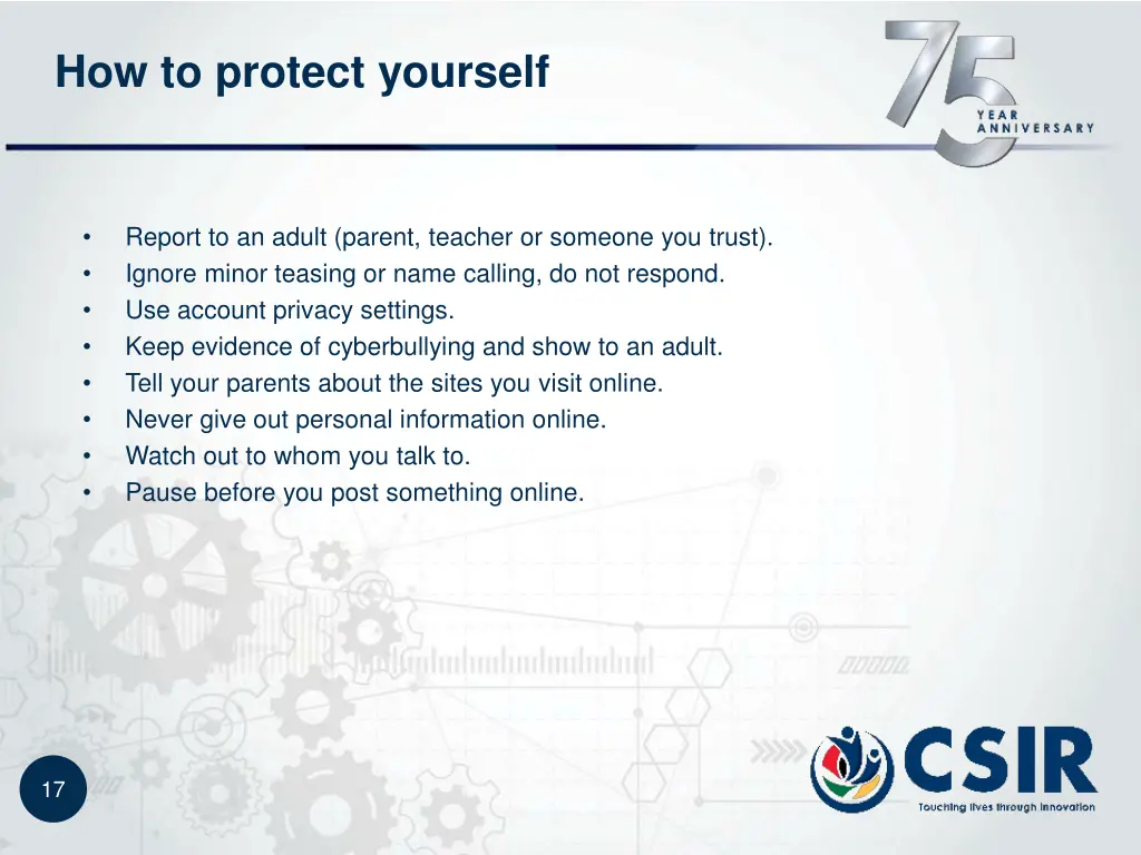 how to protect yourself