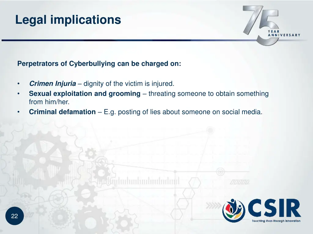 legal implications