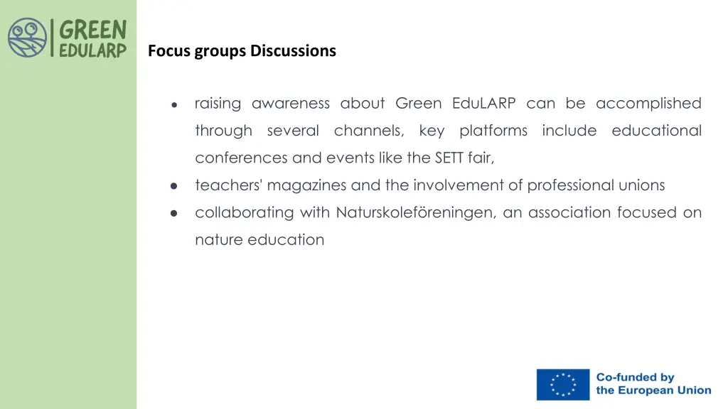 focus groups discussions 4