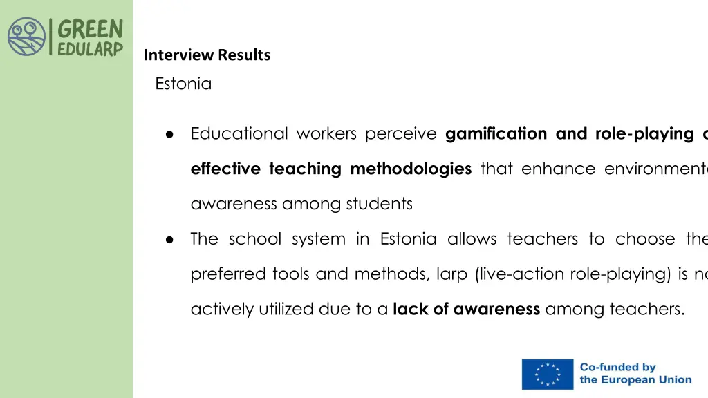 interview results estonia
