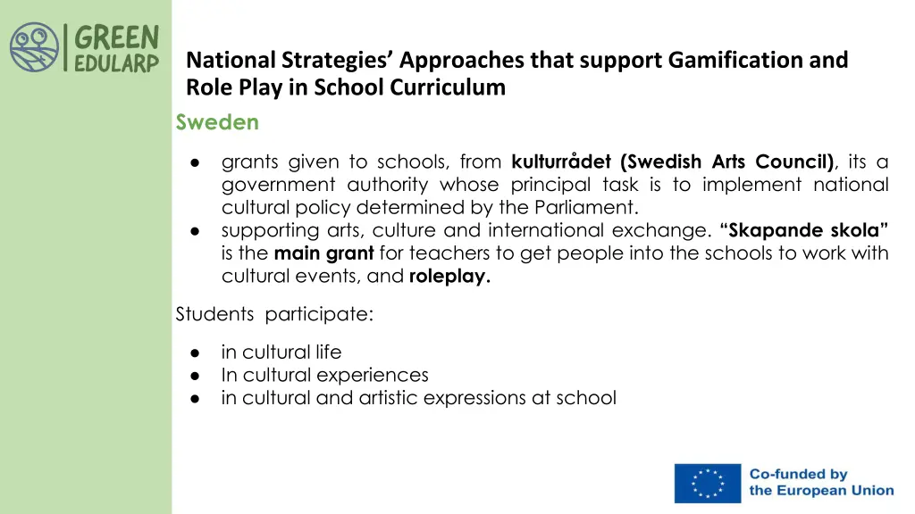 national strategies approaches that support 3