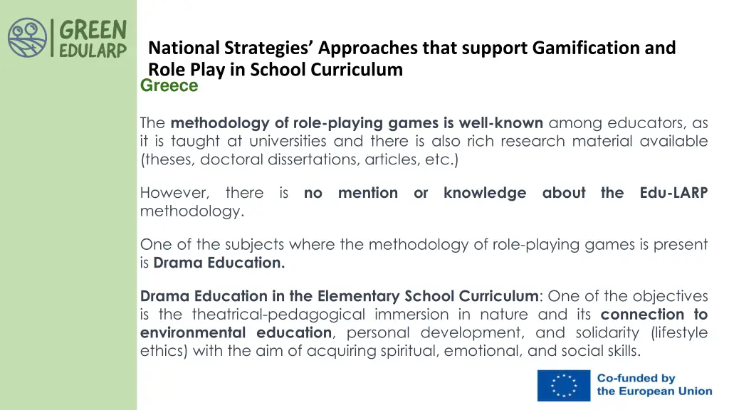 national strategies approaches that support 5