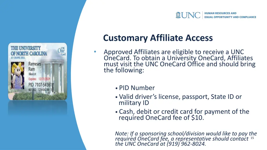 customary affiliate access 1