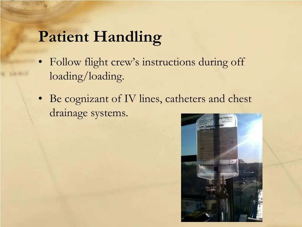patient handling