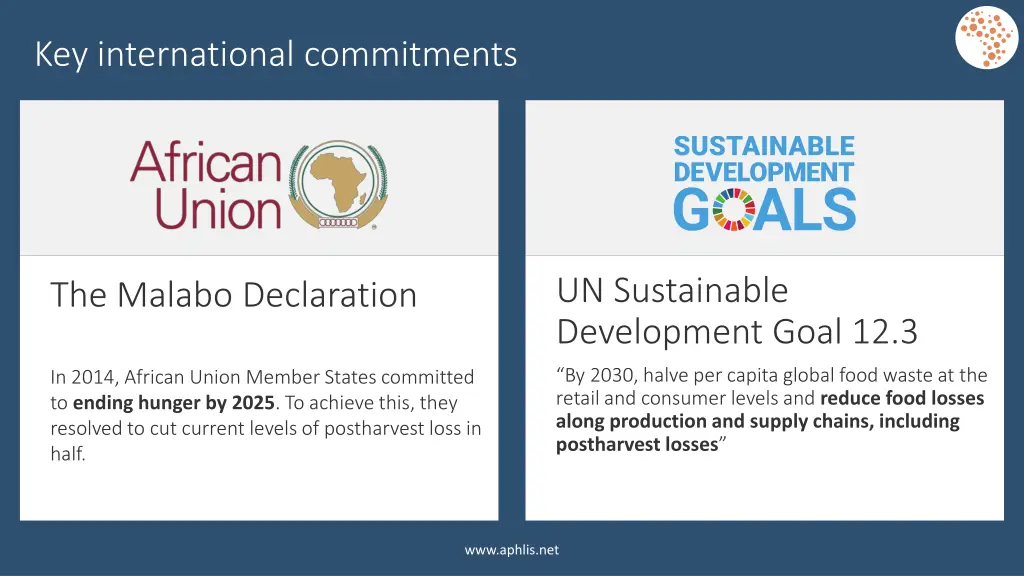 key international commitments