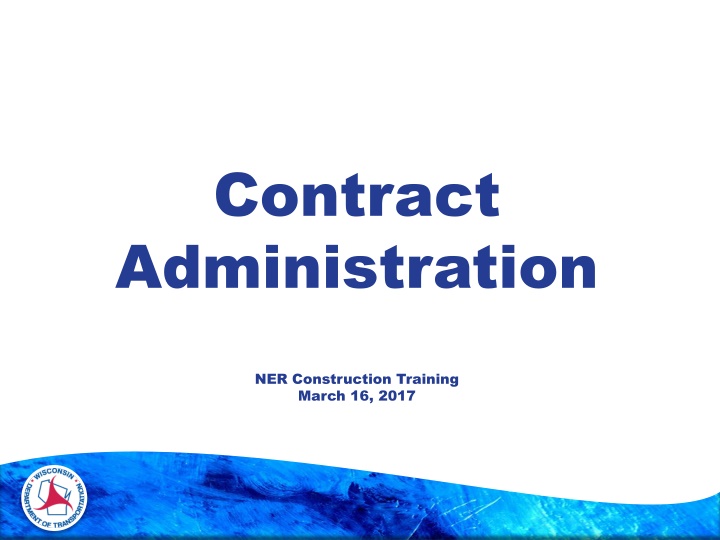 contract administration