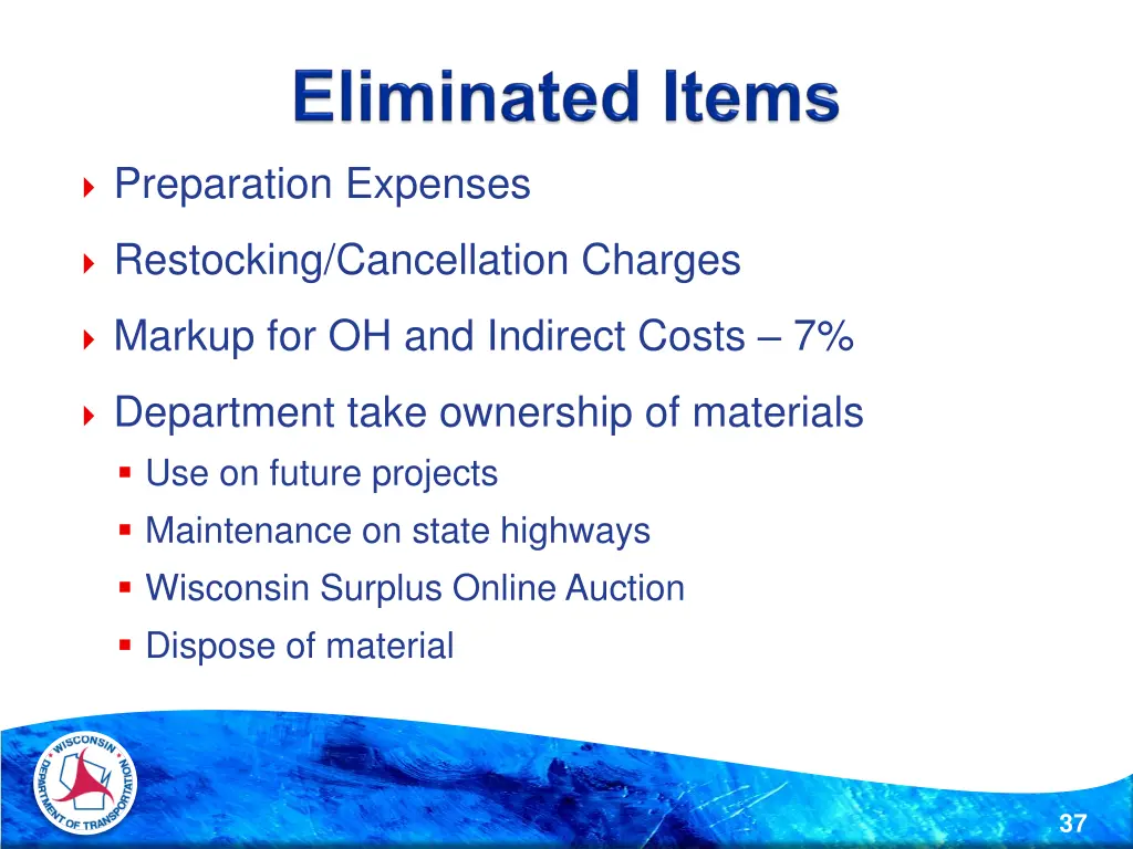 preparation expenses